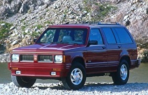 Размер колёс на Oldsmobile Bravada 1994 Подбор шин на Oldsmobile Bravada 1994