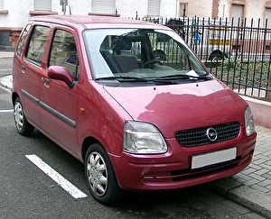Размер колёс на Opel Agila 2000 Подбор шин на Opel Agila 2000
