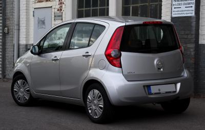 Размер колёс на Opel Agila 2010 Подбор шин на Opel Agila 2010