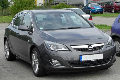 Размер колёс на Opel Astra J 2009 Подбор шин на Opel Astra J 2009