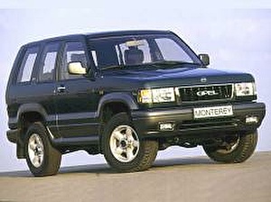 Размер колёс на Opel Monterey 1992 Подбор шин на Opel Monterey 1992