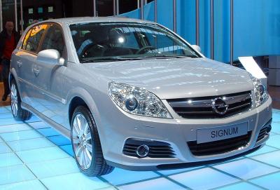 Подбор шин на Opel Signum 2007