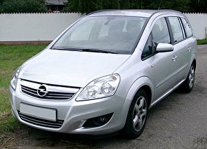Размер колёс на Opel Zafira 2008 Подбор шин на Opel Zafira 2008