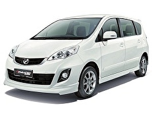 Размер колёс на Perodua Alza 2009 Подбор шин на Perodua Alza 2009