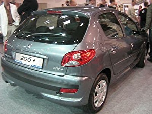 Размер колёс на Peugeot 206 2009 Подбор шин на Peugeot 206 2009