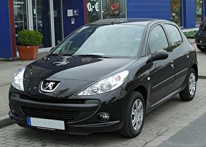 Размер колёс на Peugeot 206 2010 Подбор шин на Peugeot 206 2010