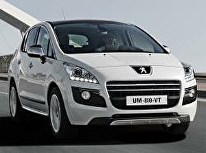 Размер колёс на Peugeot 3008 2009 Подбор шин на Peugeot 3008 2009