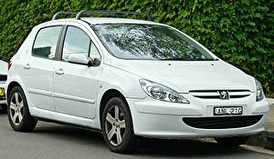 Размер колёс на Peugeot 307 2001 Подбор шин на Peugeot 307 2001