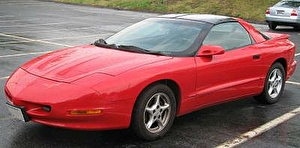 Размер колёс на Pontiac Firebird 2002 Подбор шин на Pontiac Firebird 2002
