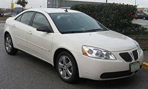 Размер колёс на Pontiac G6 2007 Подбор шин на Pontiac G6 2007