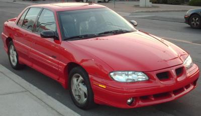 Размер колёс на Pontiac Grand AM 1998 Подбор шин на Pontiac Grand AM 1998