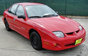 Размер колёс на Pontiac Sunfire 2002 Подбор шин на Pontiac Sunfire 2002