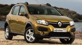 Размер колёс на Renault Sandero Stepway 2017 Подбор шин на Renault Sandero Stepway 2017