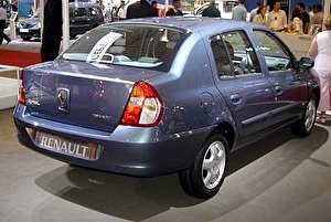 Размер колёс на Renault Symbol 2005 Подбор шин на Renault Symbol 2005