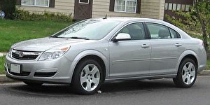 Размер колёс на Saturn Aura 2007 Подбор шин на Saturn Aura 2007