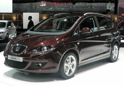 Размер колёс на Seat Altea XL 2014 Подбор шин на Seat Altea XL 2014