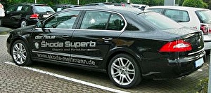 Размер колёс на Skoda Superb 2009 Подбор шин на Skoda Superb 2009