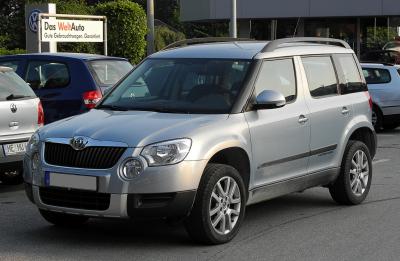 Размер колёс на Skoda Yeti 2011 Подбор шин на Skoda Yeti 2011