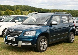 Размер колёс на Skoda Yeti 2014 Подбор шин на Skoda Yeti 2014