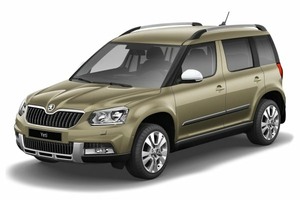 Размер колёс на Skoda Yeti 2023 Подбор шин на Skoda Yeti 2023