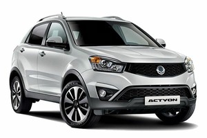 Подбор шин и дисков для автомобиля Ssang Yong Actyon. Шины на Ssang Yong