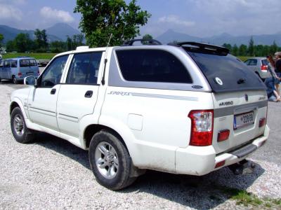 Размер колёс на Ssang Yong Musso Sport 2007 Подбор шин на Ssang Yong Musso Sport 2007