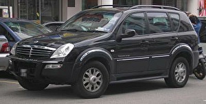 Размер колёс на Ssang Yong Rexton II 2009 Подбор шин на Ssang Yong Rexton II 2009