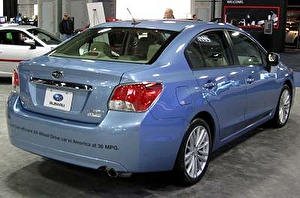 Размер колёс на Subaru Impreza 2014 Подбор шин на Subaru Impreza 2014