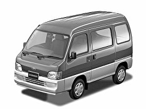 Размер колёс на Subaru Sambar 1995 Подбор шин на Subaru Sambar 1995
