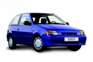Размер колёс на Suzuki Swift 1997 Подбор шин на Suzuki Swift 1997