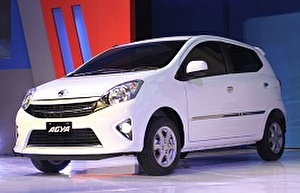 Размер колёс на Toyota Agya 2014 Подбор шин на Toyota Agya 2014