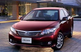 Размер колёс на Toyota Allion 2010 Подбор шин на Toyota Allion 2010
