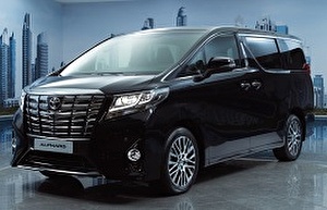 Размер колёс на Toyota Alphard 2016 Подбор шин на Toyota Alphard 2016