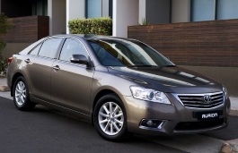Размер колёс на Toyota Aurion 2009 Подбор шин на Toyota Aurion 2009