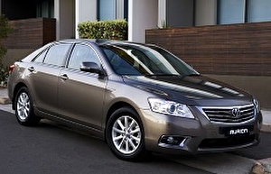Размер колёс на Toyota Aurion 2010 Подбор шин на Toyota Aurion 2010