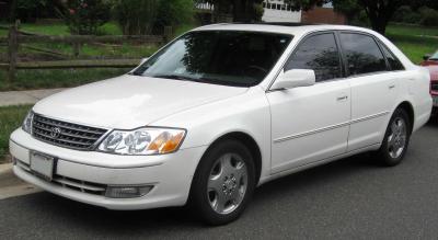 Размер колёс на Toyota Avalon 2003 Подбор шин на Toyota Avalon 2003