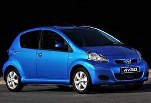 Размер колёс на Toyota Aygo 2010 Подбор шин на Toyota Aygo 2010