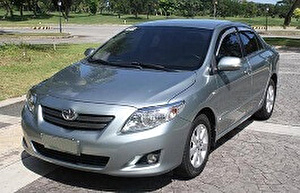 Размер колёс на Toyota Corolla Altis 2008 Подбор шин на Toyota Corolla Altis 2008