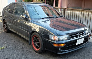 Размер колёс на Toyota Corolla FX 1994 Подбор шин на Toyota Corolla FX 1994