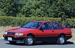 Размер колёс на Toyota Corolla Levin 1986 Подбор шин на Toyota Corolla Levin 1986