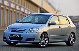 Подбор шин на Toyota Corolla Runx 2005