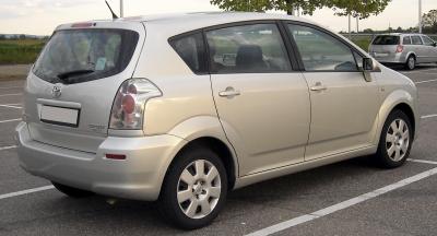 Размер колёс на Toyota Corolla Verso 2009 Подбор шин на Toyota Corolla Verso 2009