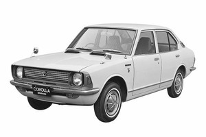 Размер колёс на Toyota Corolla 1972 Подбор шин на Toyota Corolla 1972