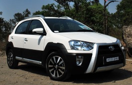 Подбор шин на Toyota Etios Cross 2017