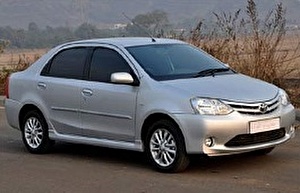 Размер колёс на Toyota Etios 2012 Подбор шин на Toyota Etios 2012