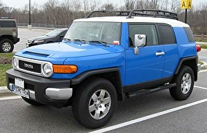Размер колёс на Toyota FJ Cruiser 2007 Подбор шин на Toyota FJ Cruiser 2007