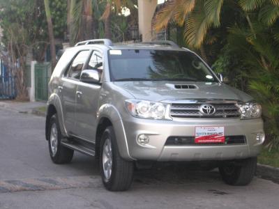 Подбор шин на Toyota Fortuner 2009
