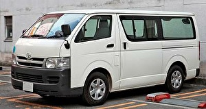 Размер колёс на Toyota Hiace 2010 Подбор шин на Toyota Hiace 2010