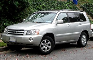 Размер колёс на Toyota Highlander 2003 Подбор шин на Toyota Highlander 2003