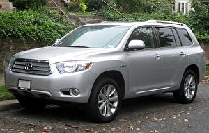 Размер колёс на Toyota Highlander 2011 Подбор шин на Toyota Highlander 2011